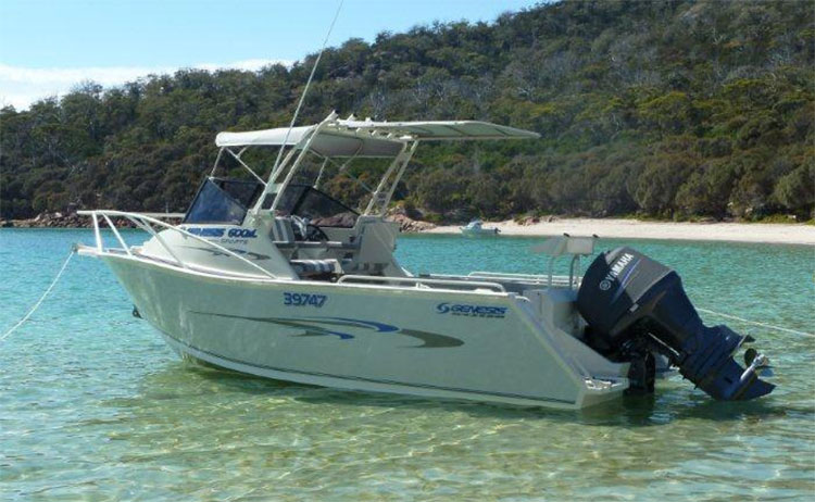 Dean Medwin Tasmania Aluminium Boat